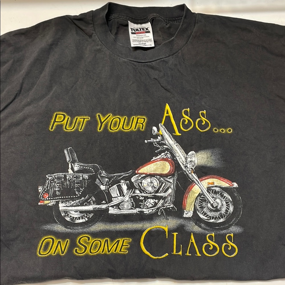 Vintage Motorcycle tee shirt Men’s XL